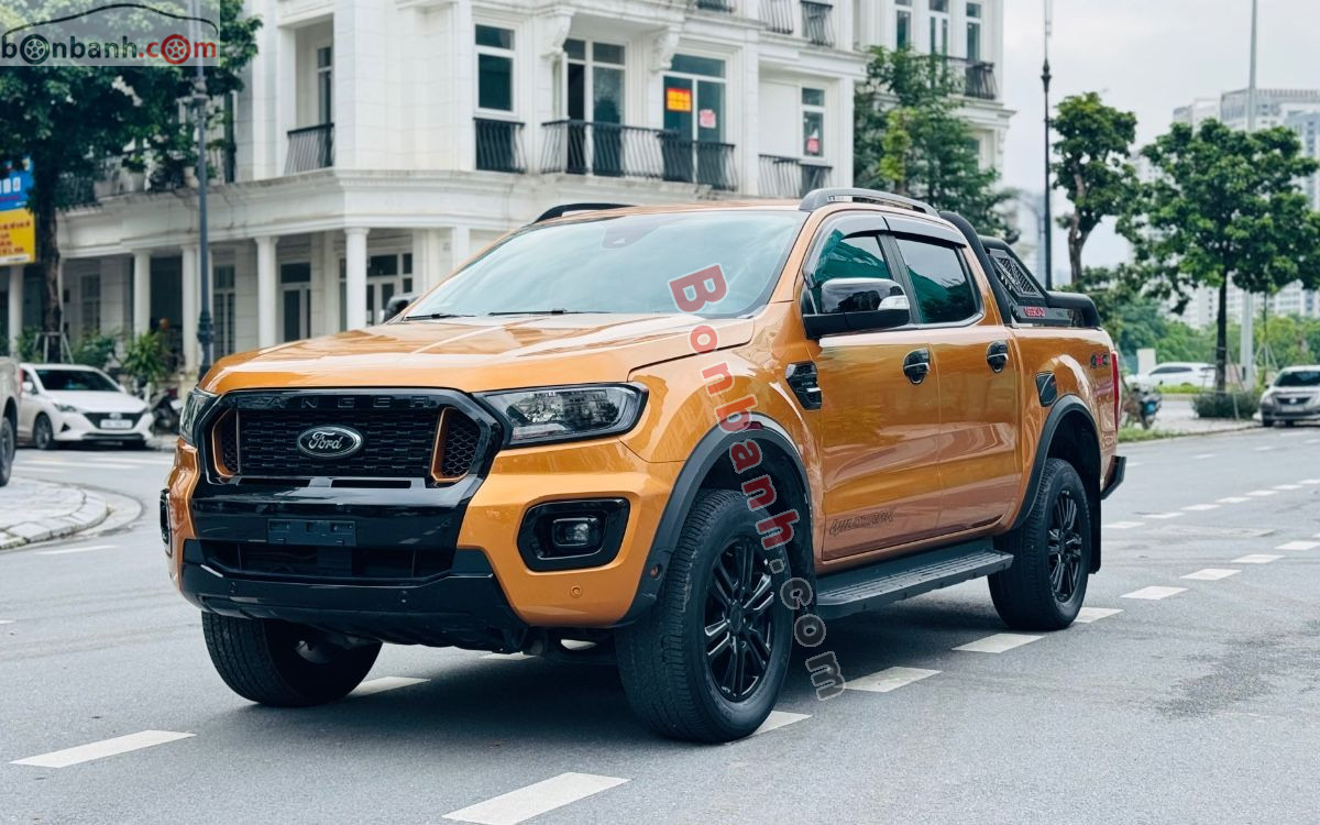 Bán ô tô Ford Ranger Wildtrak 2.0L 4x4 AT - 2022 - xe cũ