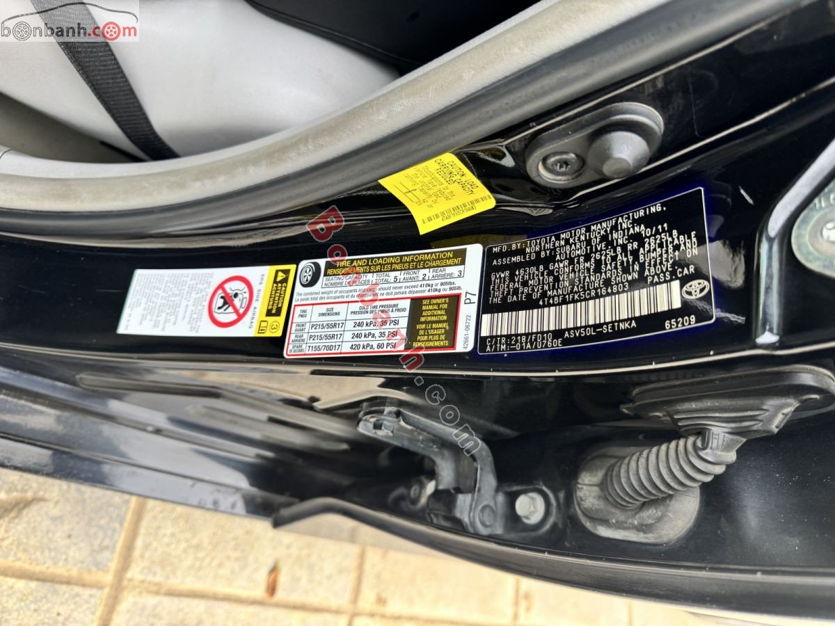 Bán ô tô Toyota Camry LE 2.5 - 2011 - xe cũ