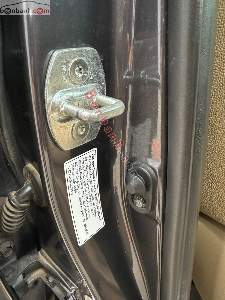 Bán ô tô Toyota Fortuner 2.5G - 2009 - xe cũ