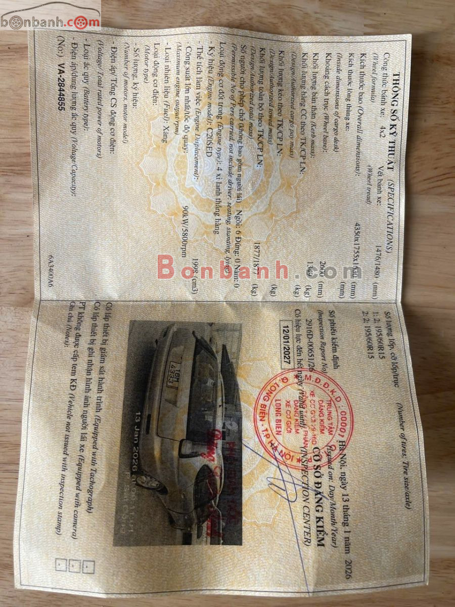 Bán ô tô Chevrolet Vivant CDX AT - 2008 - xe cũ