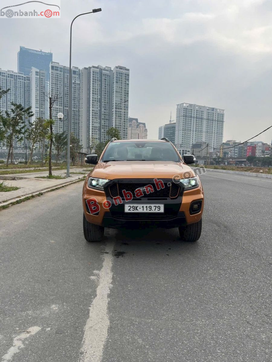 Bán ô tô Ford Ranger Wildtrak 2.0L 4x4 AT - 2022 - xe cũ