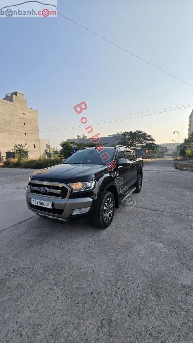Bán ô tô Ford Ranger Wildtrak 3.2L 4x4 AT - 2017 - xe cũ