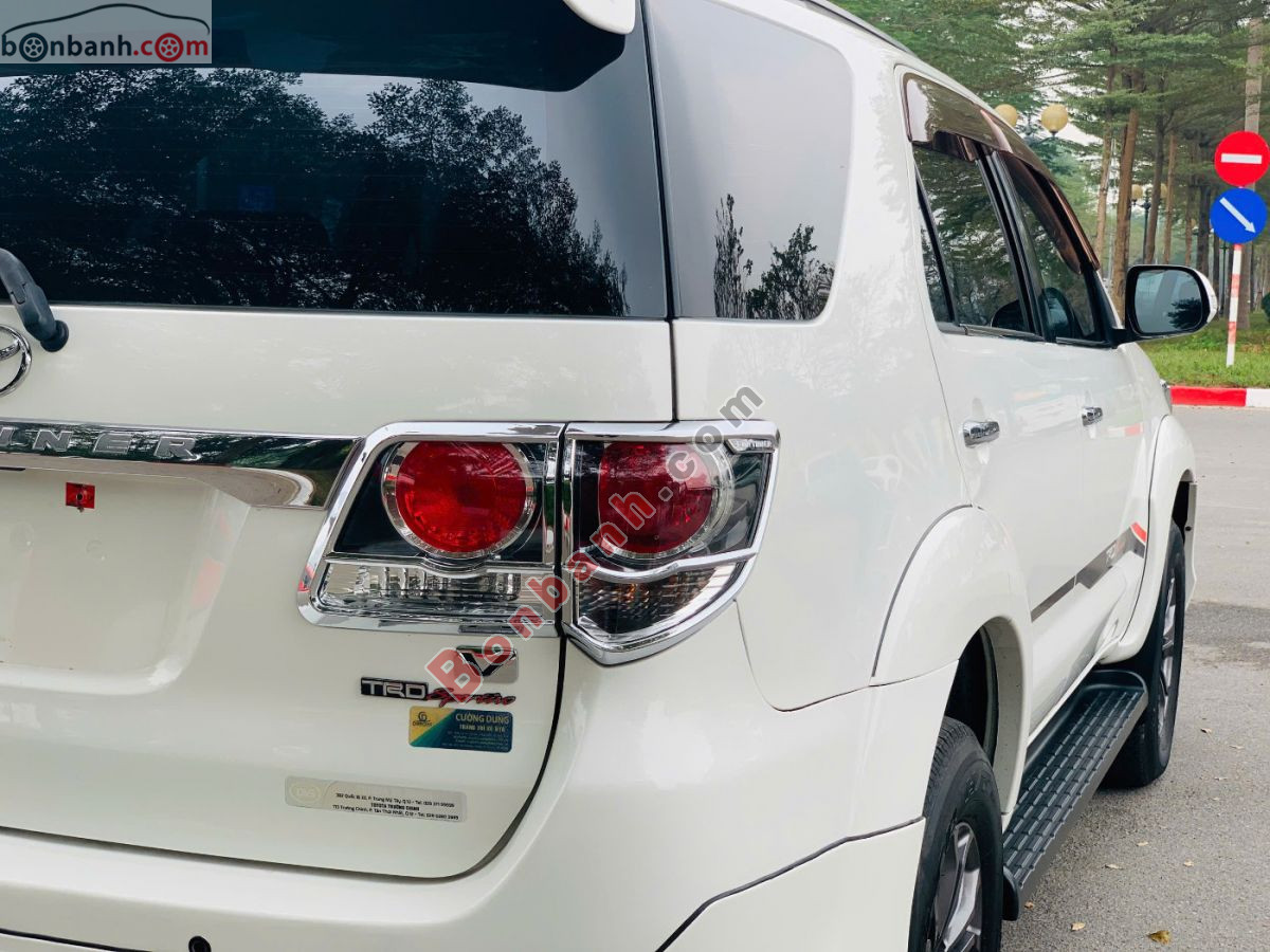 Bán ô tô Toyota Fortuner TRD Sportivo 4x4 AT - 2016 - xe cũ