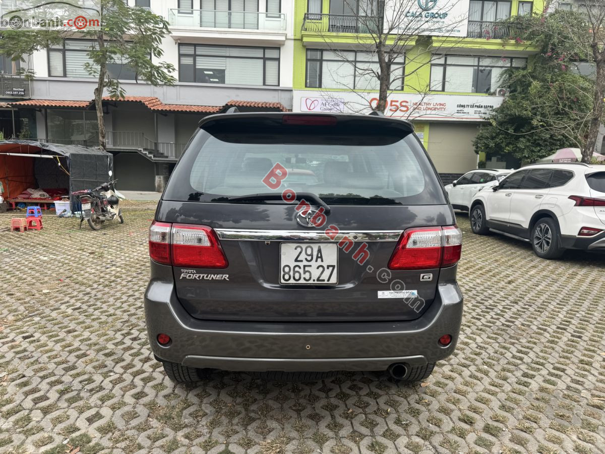 Bán ô tô Toyota Fortuner 2.5G - 2009 - xe cũ