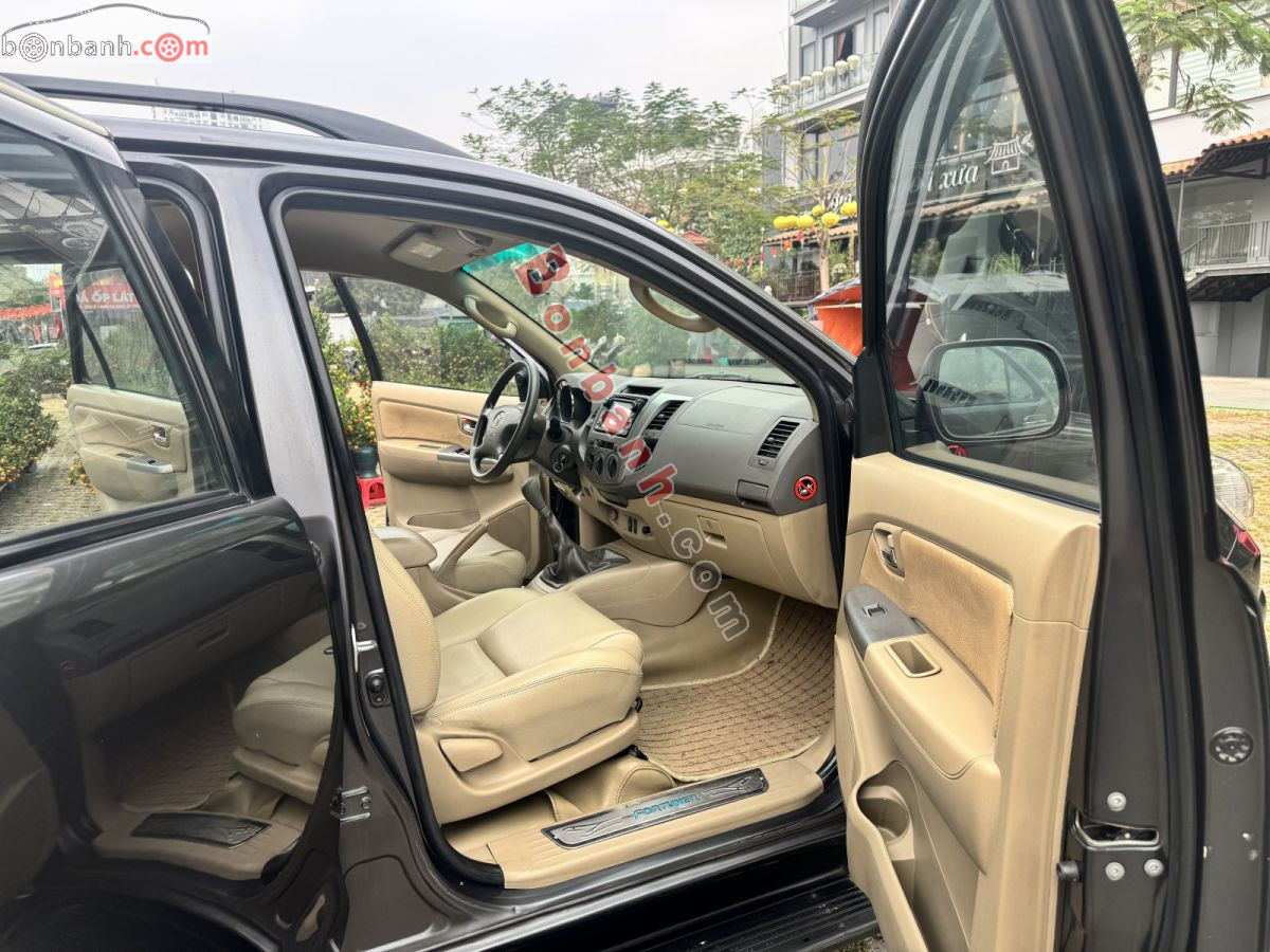 Bán ô tô Toyota Fortuner 2.5G - 2009 - xe cũ