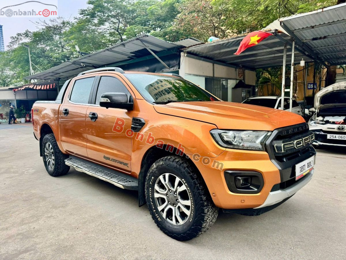 Bán ô tô Ford Ranger Wildtrak 2.0L 4x4 AT - 2018 - xe cũ