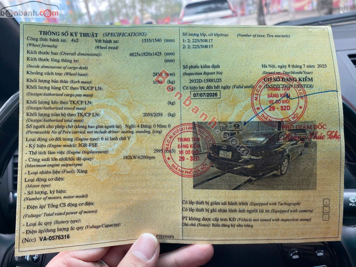 Bán ô tô Lexus GS 300 - 2005 - xe cũ