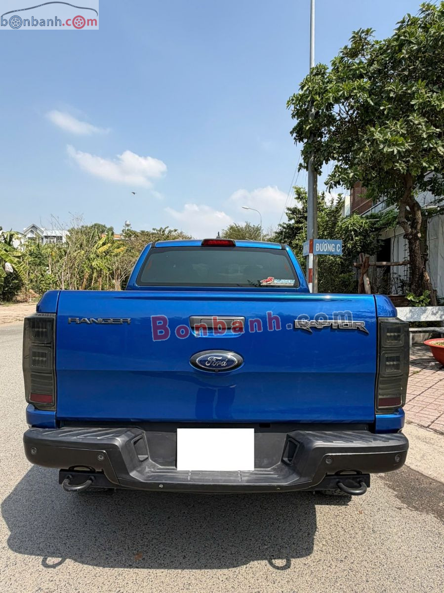 Bán ô tô Ford Ranger Raptor 2.0L 4x4 AT - 2018 - xe cũ