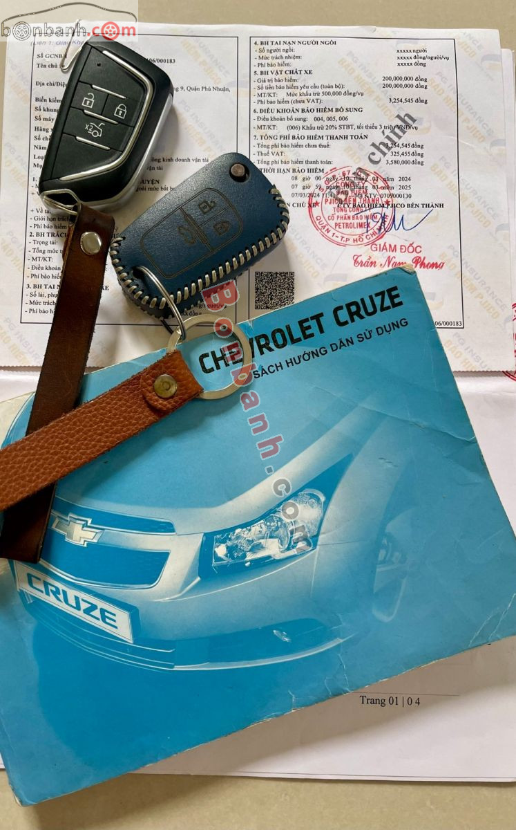 Bán ô tô Chevrolet Cruze LS 1.6 MT - 2013 - xe cũ