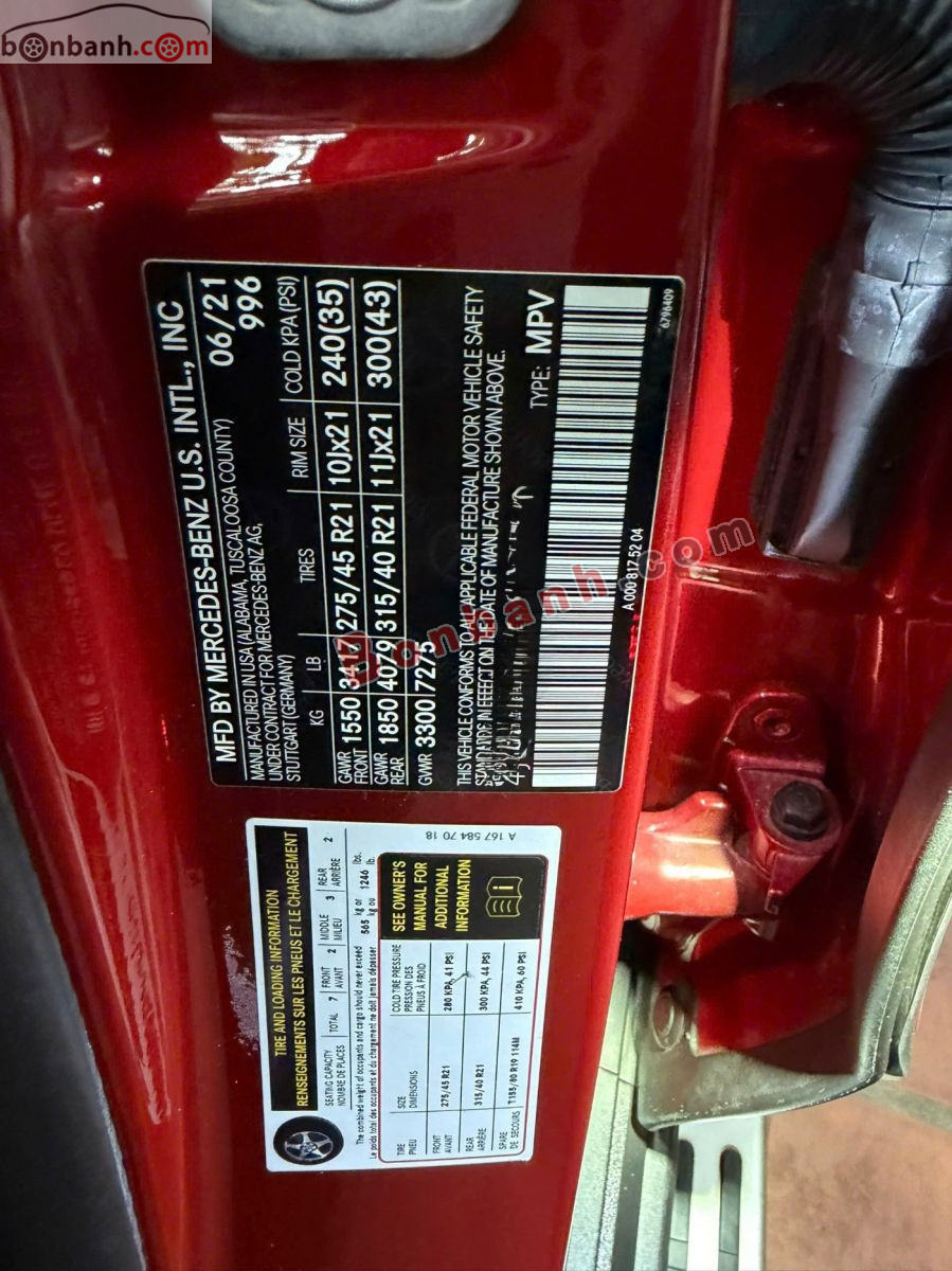 Bán ô tô Mercedes Benz GLS 450 4Matic - 2021 - xe cũ