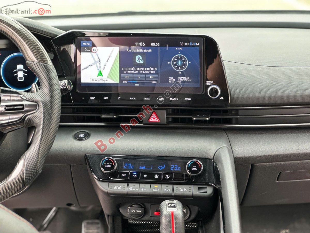 Bán ô tô Hyundai Elantra N-Line 1.6 Turbo AT - 2022 - xe cũ