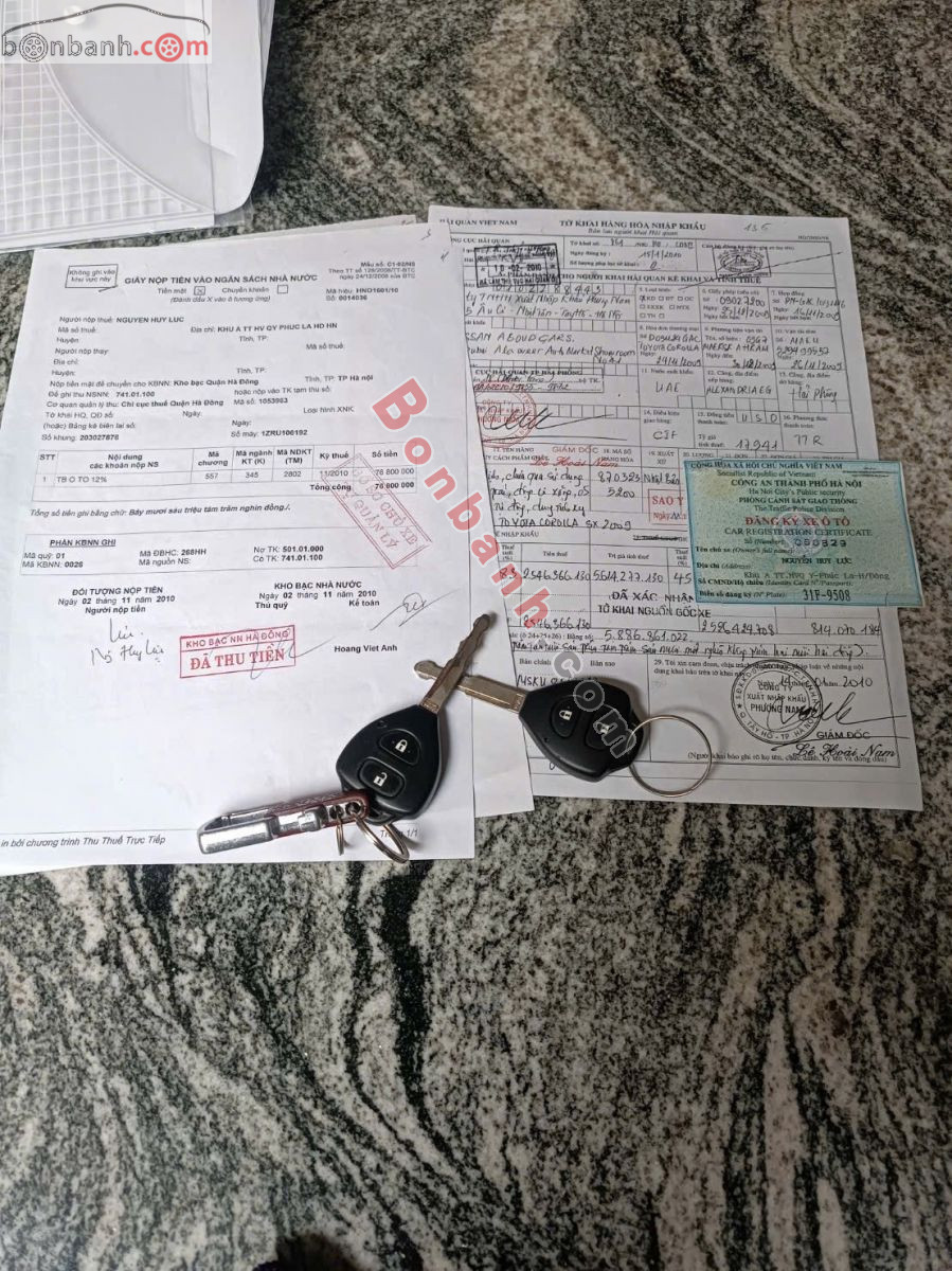 Bán ô tô Toyota Corolla altis 1.8E AT - 2009 - xe cũ