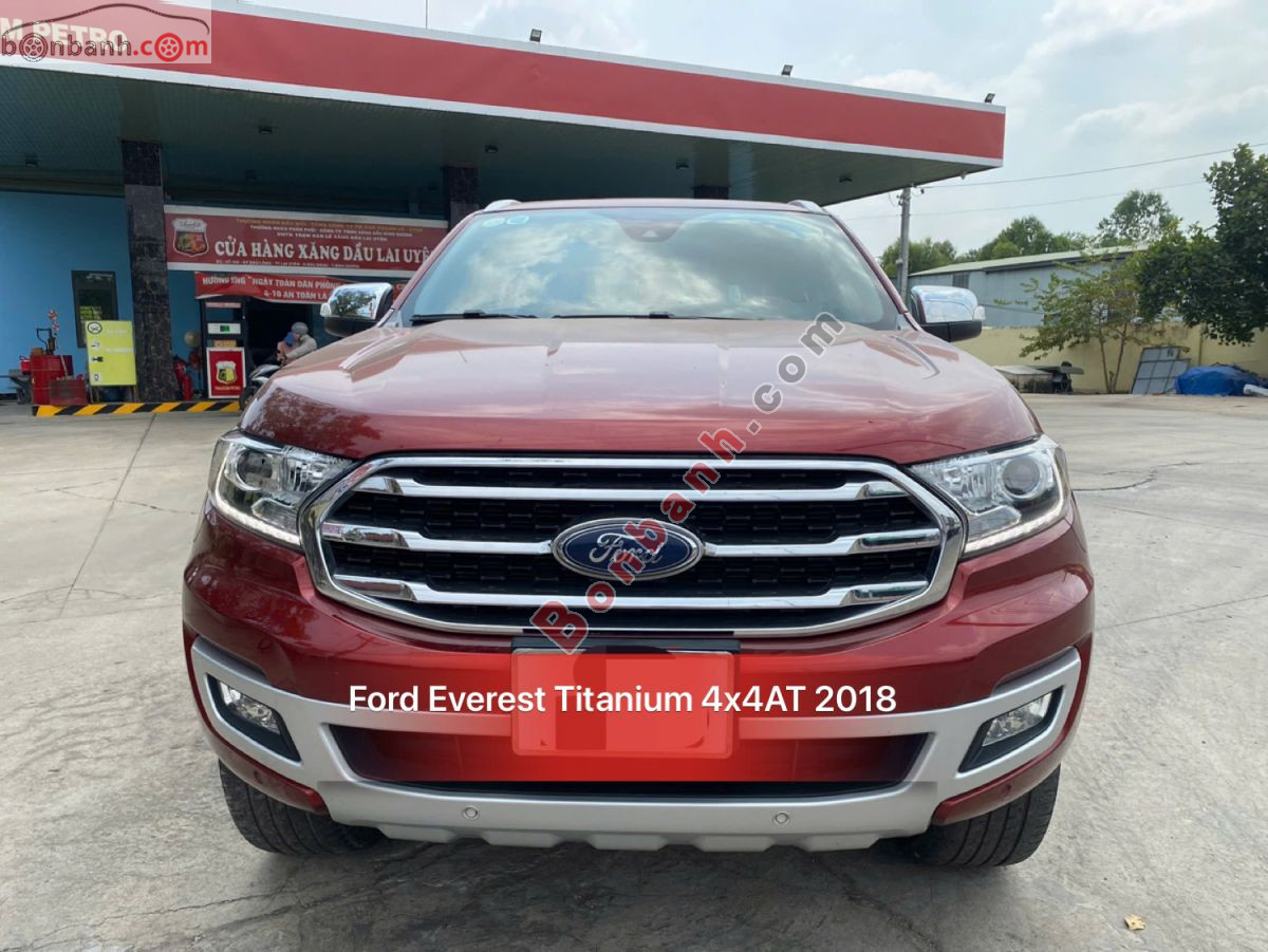 Bán ô tô Ford Everest Titanium 2.0L 4x4 AT - 2018 - xe cũ