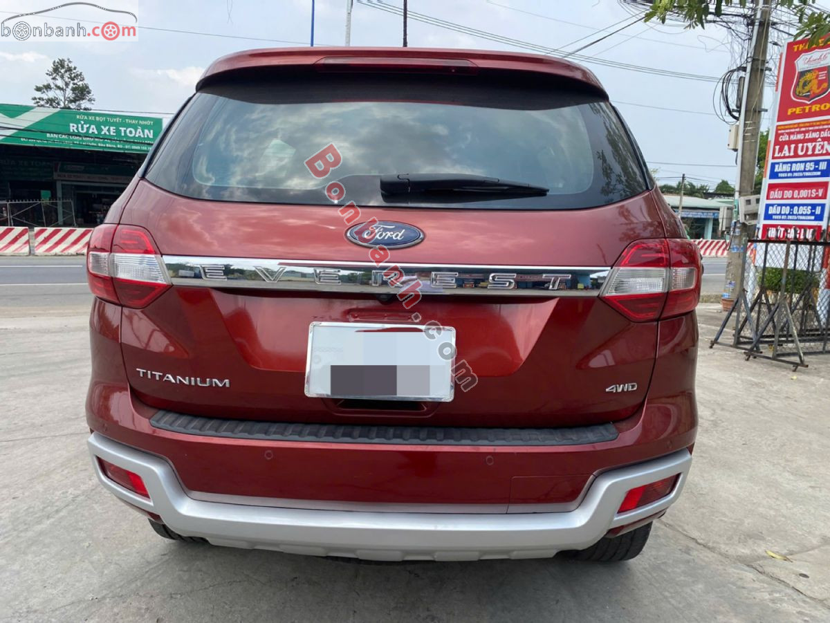 Bán ô tô Ford Everest Titanium 2.0L 4x4 AT - 2018 - xe cũ