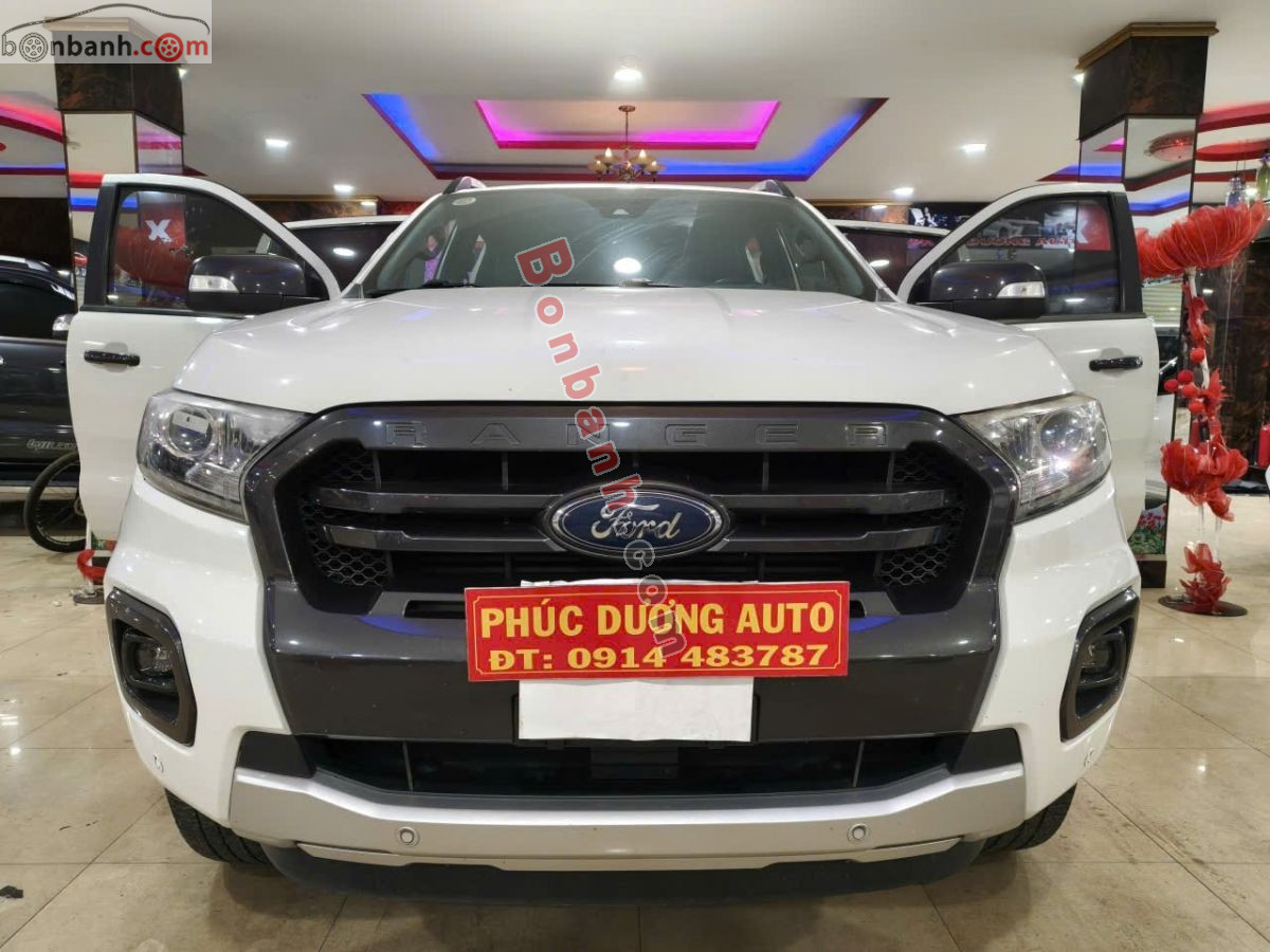 Bán ô tô Ford Ranger Wildtrak 2.0L 4x4 AT - 2019 - xe cũ