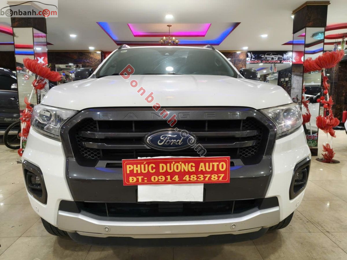 Bán ô tô Ford Ranger Wildtrak 2.0L 4x4 AT - 2019 - xe cũ