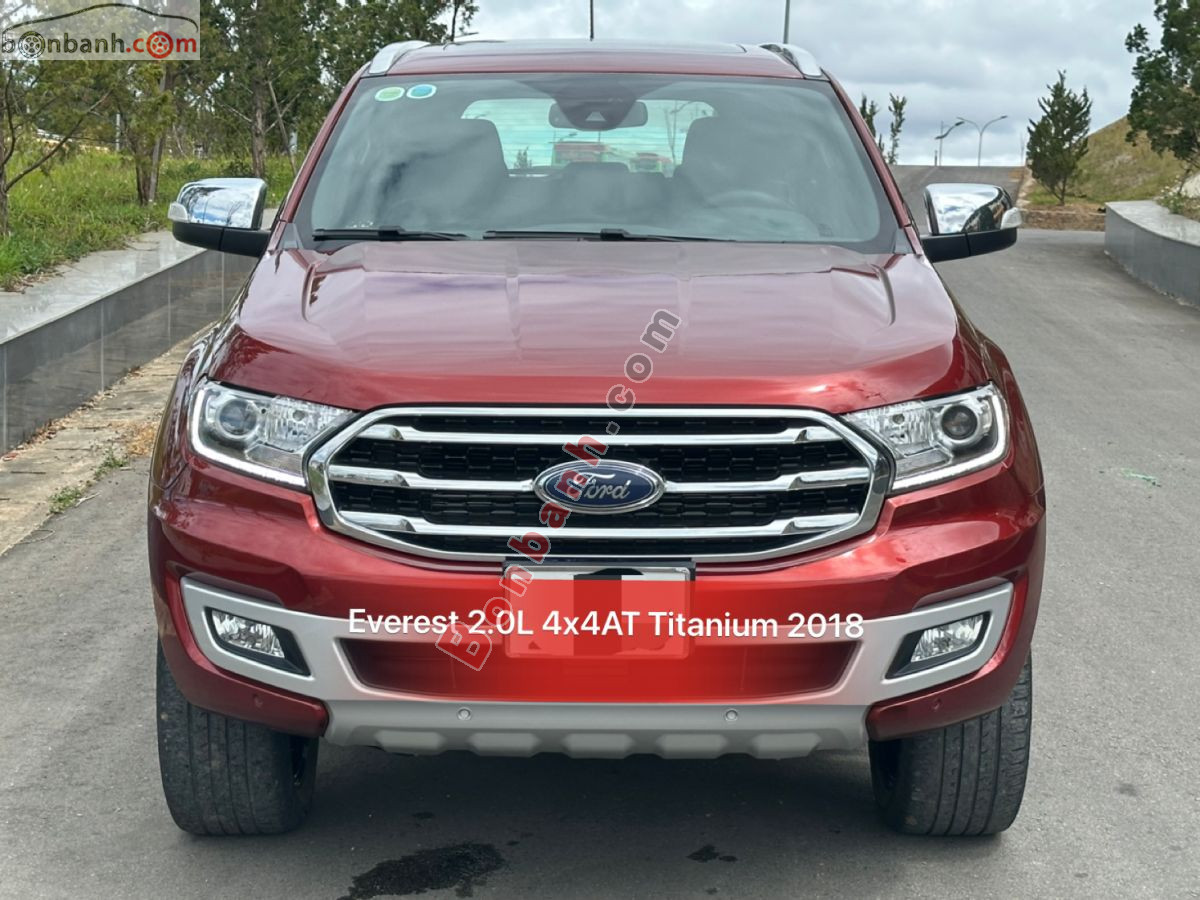 Bán ô tô Ford Everest Titanium 2.0L 4x4 AT - 2018 - xe cũ