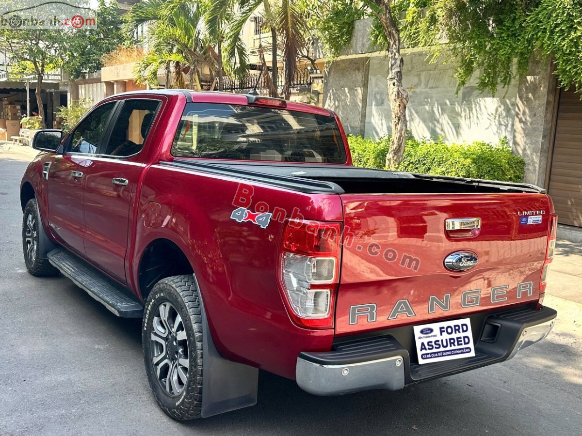 Bán ô tô Ford Ranger Limited 2.0L 4x4 AT - 2021 - xe cũ