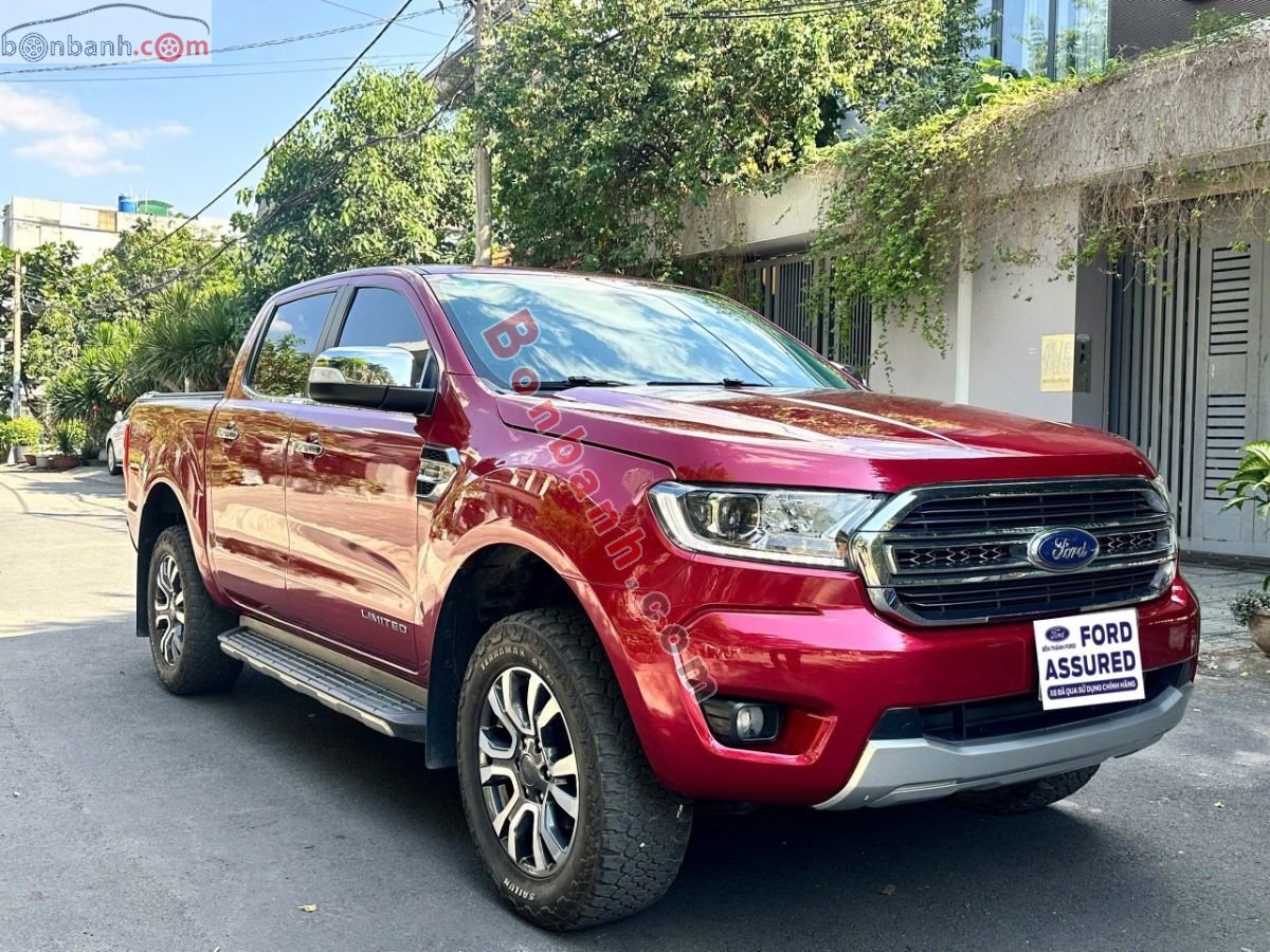 Bán ô tô Ford Ranger Limited 2.0L 4x4 AT - 2021 - xe cũ