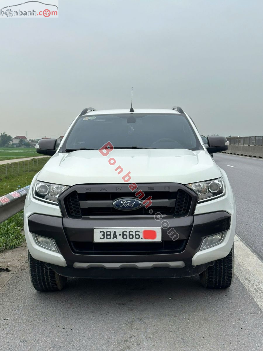 Bán ô tô Ford Ranger Wildtrak 2.2L 4x2 AT - 2017 - xe cũ