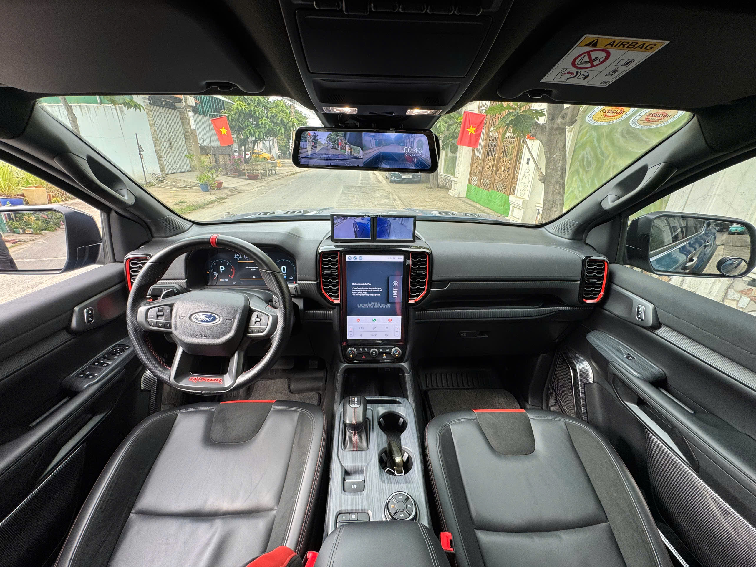 Cần bán xe Ford Ranger Raptor 2.0L 4x4 AT sản xuất năm 2024, màu xanh lam, xe nhập