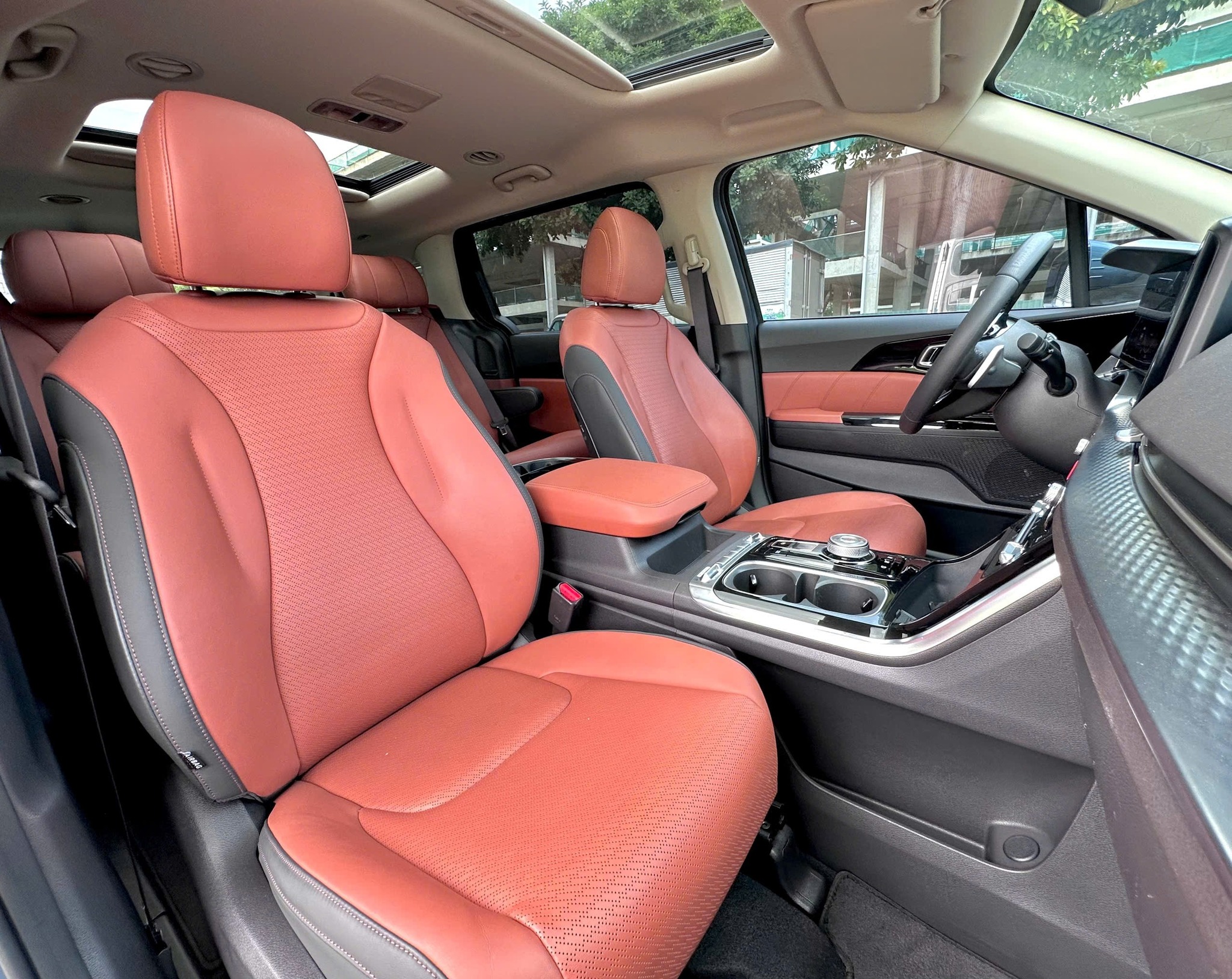 Bán Kia Carnival Signature 2.2D Full dầu năm sản xuất 2024, màu xanh lam