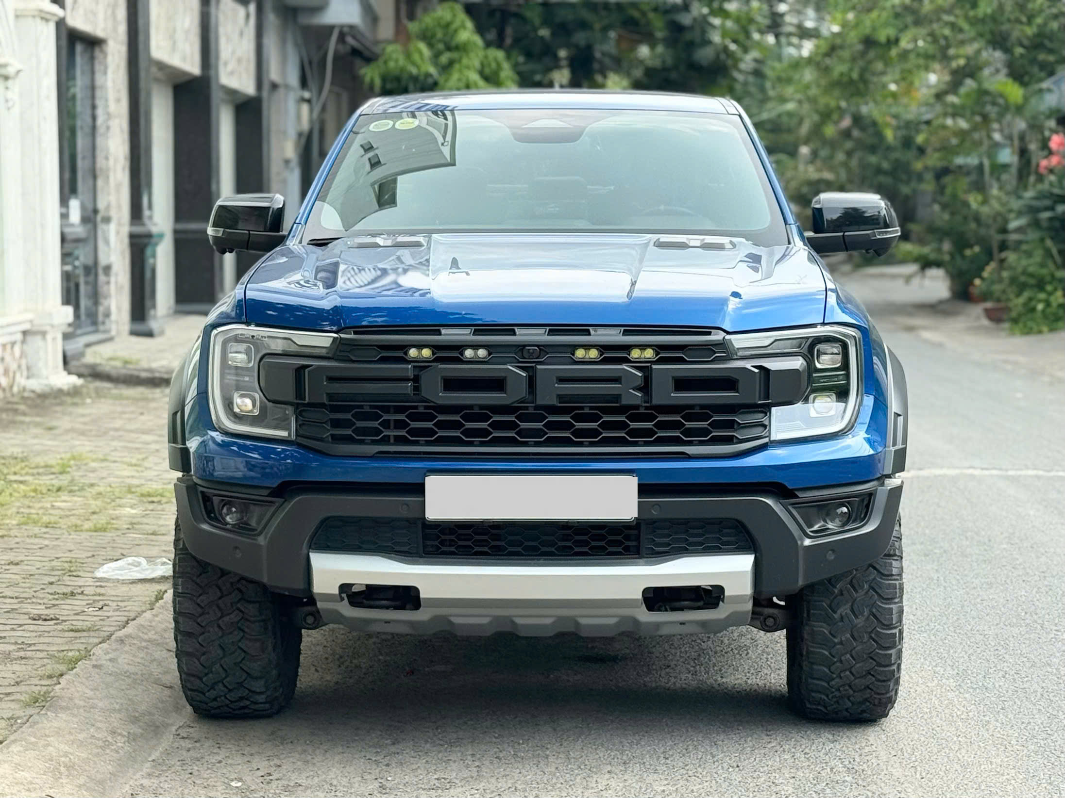 Cần bán xe Ford Ranger Raptor 2.0L 4x4 AT sản xuất năm 2024, màu xanh lam, xe nhập