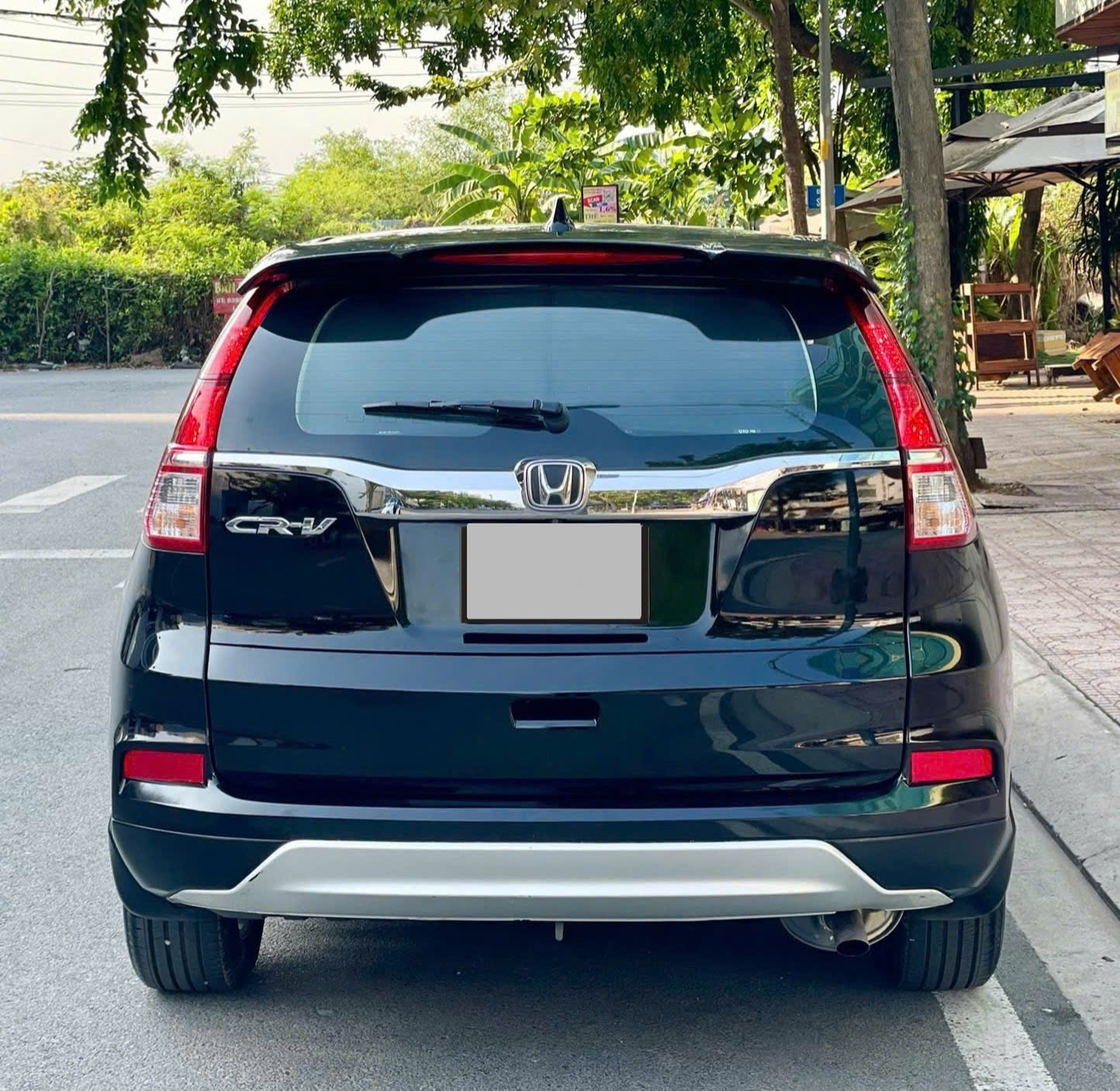 Bán xe Honda CR V 2.4 AT năm sản xuất 2016, màu đen, nhập khẩu, 490tr