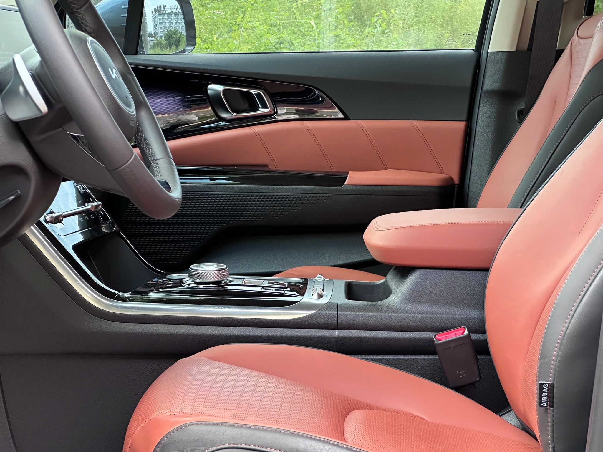 Bán Kia Carnival Signature 2.2D Full dầu năm sản xuất 2024, màu xanh lam