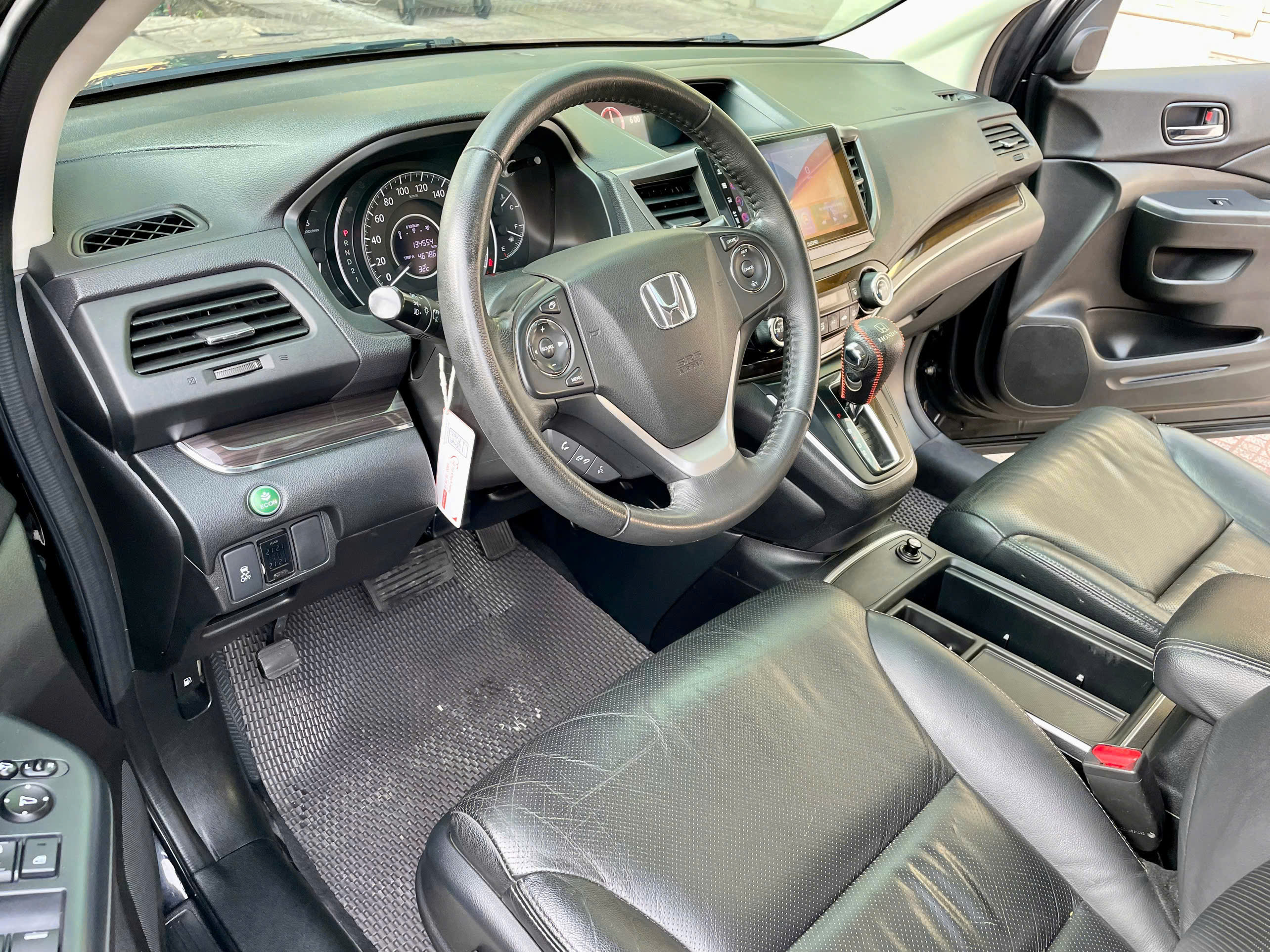 Bán xe Honda CR V 2.4 AT năm sản xuất 2016, màu đen, nhập khẩu, 490tr