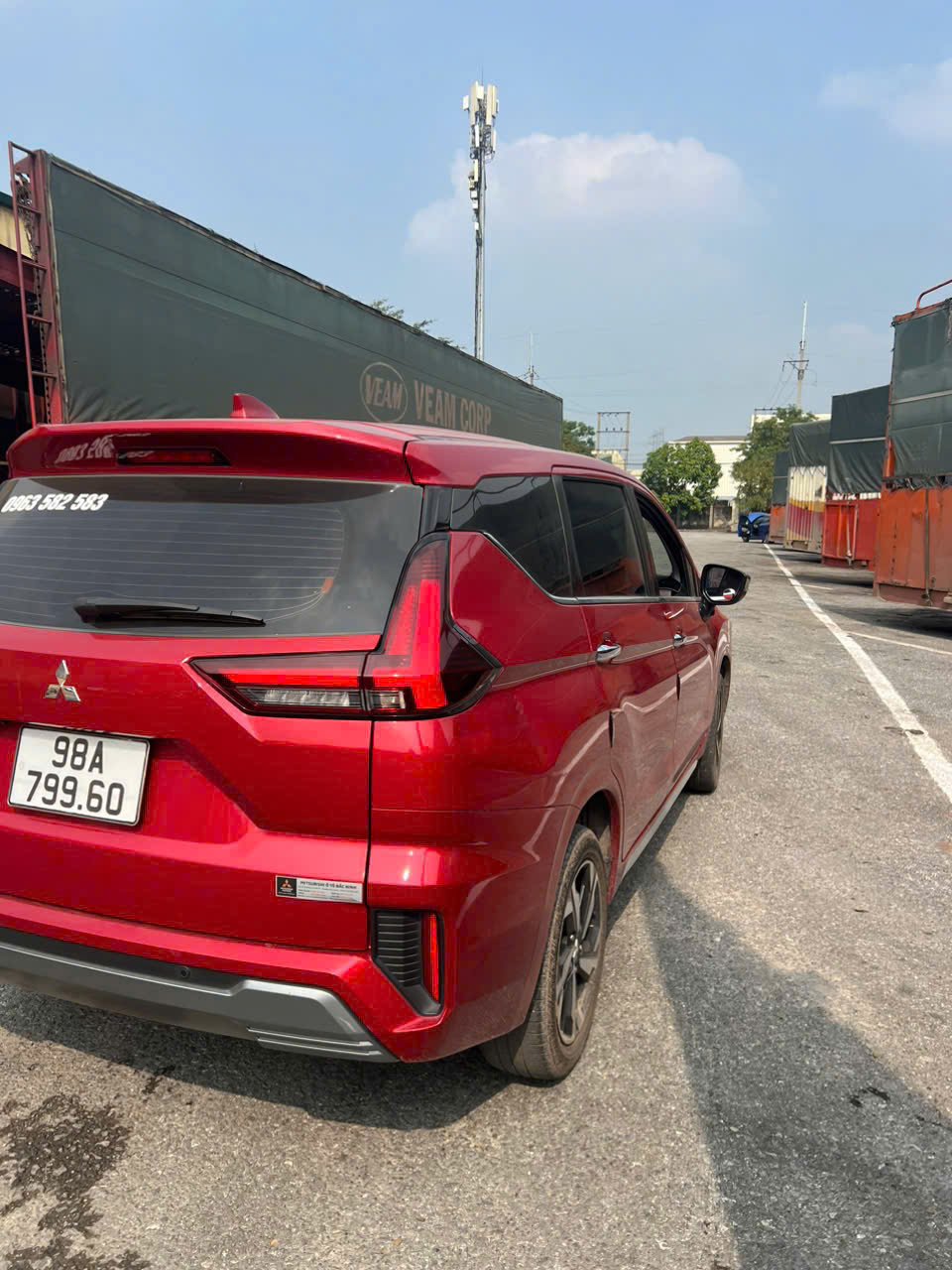 Mitsubishi Xpander Premium 2024 – Màu Đỏ Đô Thể Thao – Xe Đẹp Như Mới