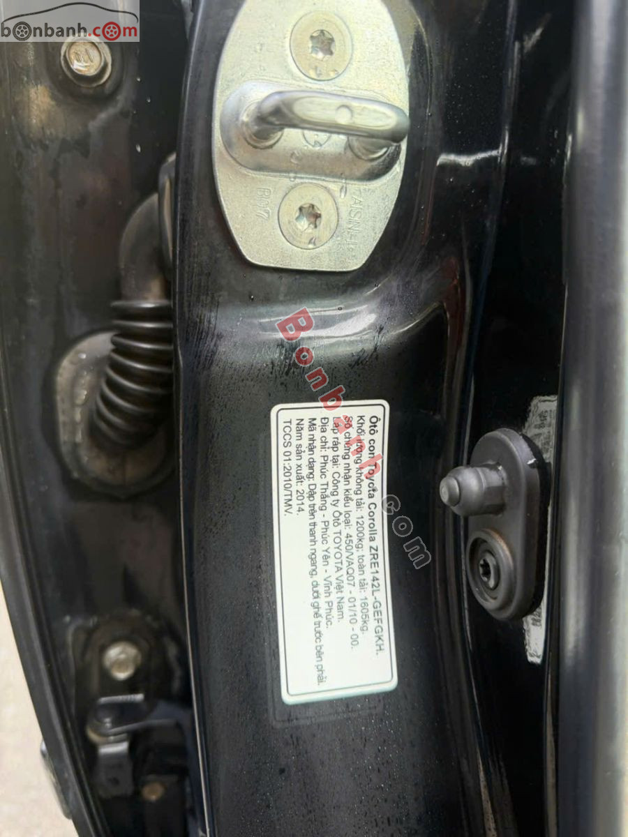 Bán ô tô Toyota Corolla altis 1.8G MT - 2014 - xe cũ