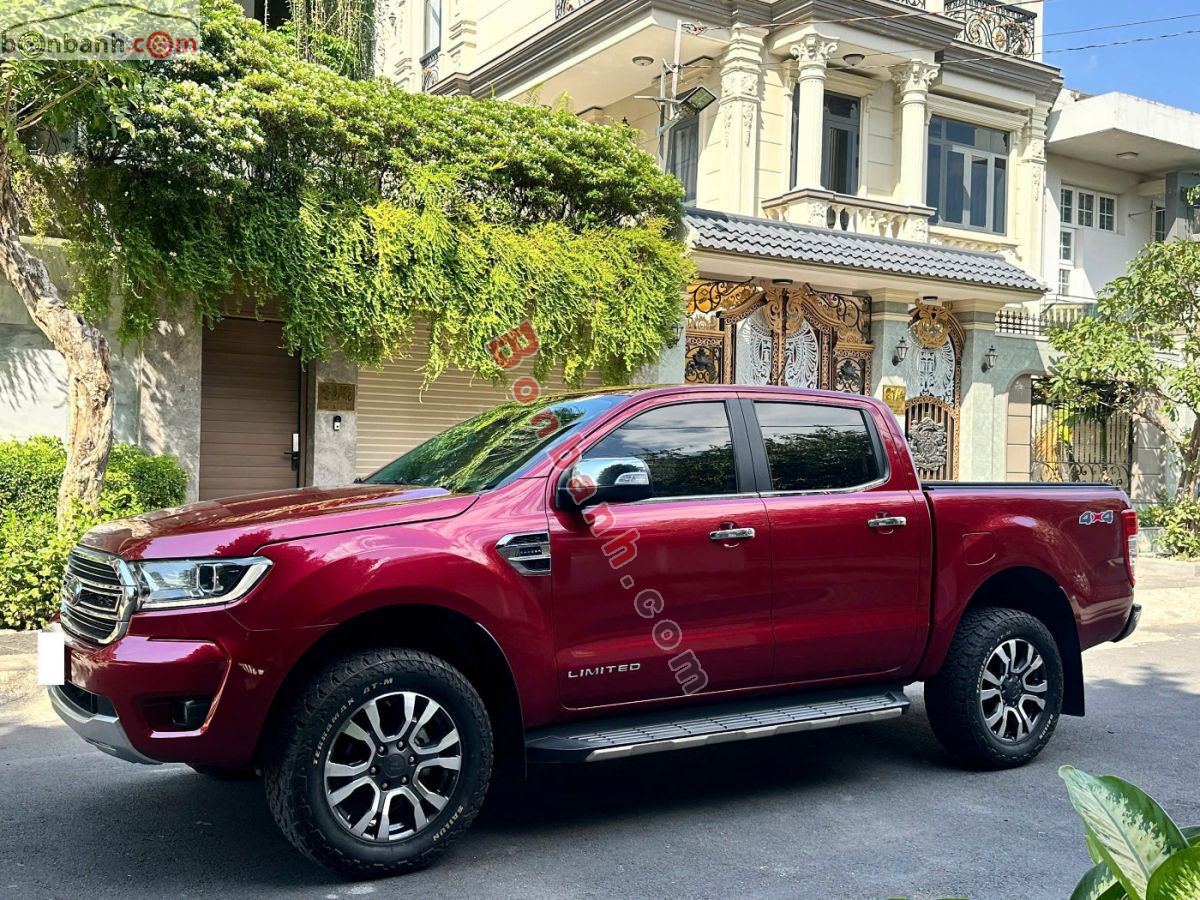 Bán ô tô Ford Ranger Limited 2.0L 4x4 AT - 2021 - xe cũ