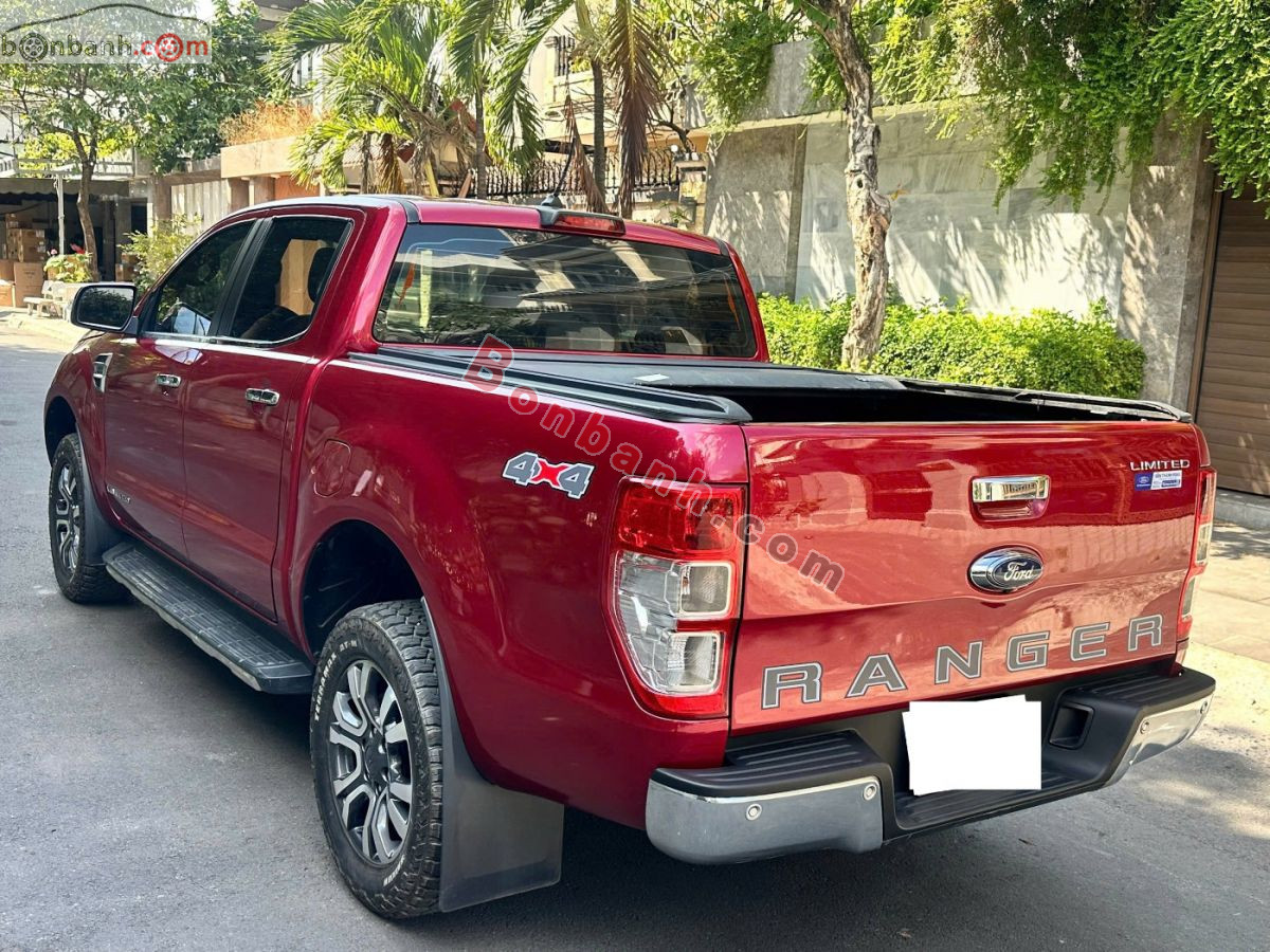 Bán ô tô Ford Ranger Limited 2.0L 4x4 AT - 2021 - xe cũ