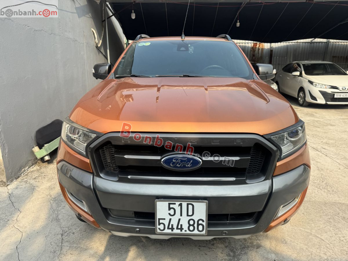 Bán ô tô Ford Ranger Wildtrak 3.2L 4x4 AT - 2016 - xe cũ