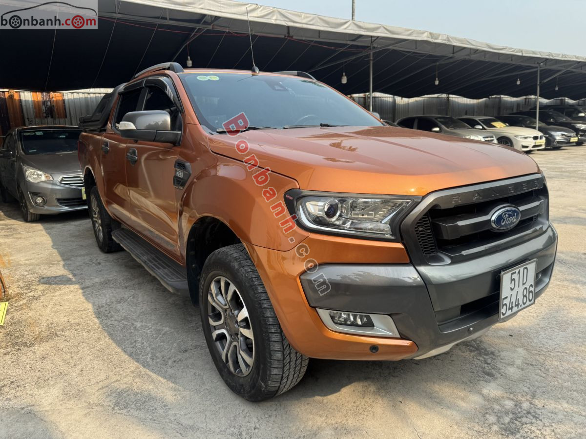 Bán ô tô Ford Ranger Wildtrak 3.2L 4x4 AT - 2016 - xe cũ