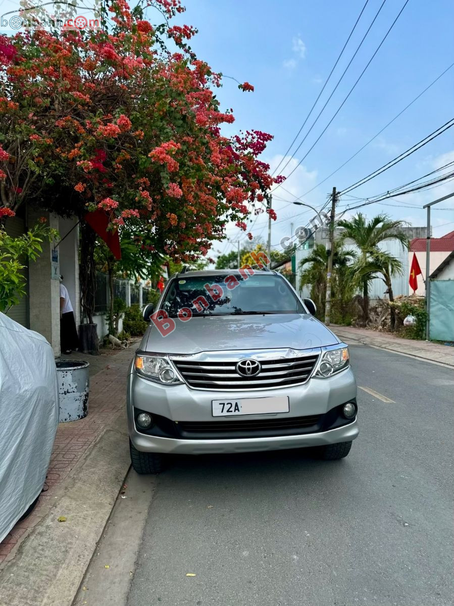 Bán ô tô Toyota Fortuner 2.7V 4x2 AT - 2013 - xe cũ