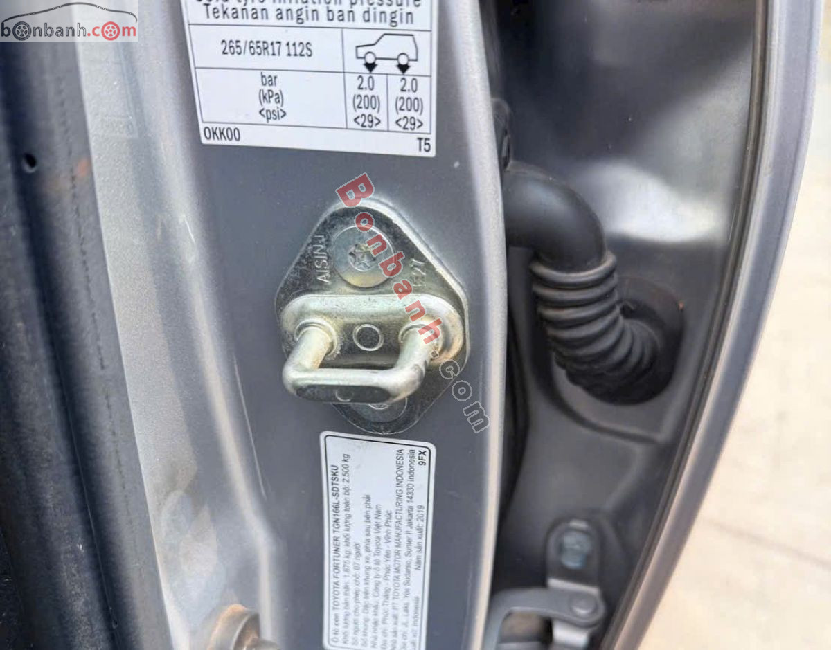 Bán ô tô Toyota Fortuner 2.7V 4x2 AT - 2019 - xe cũ