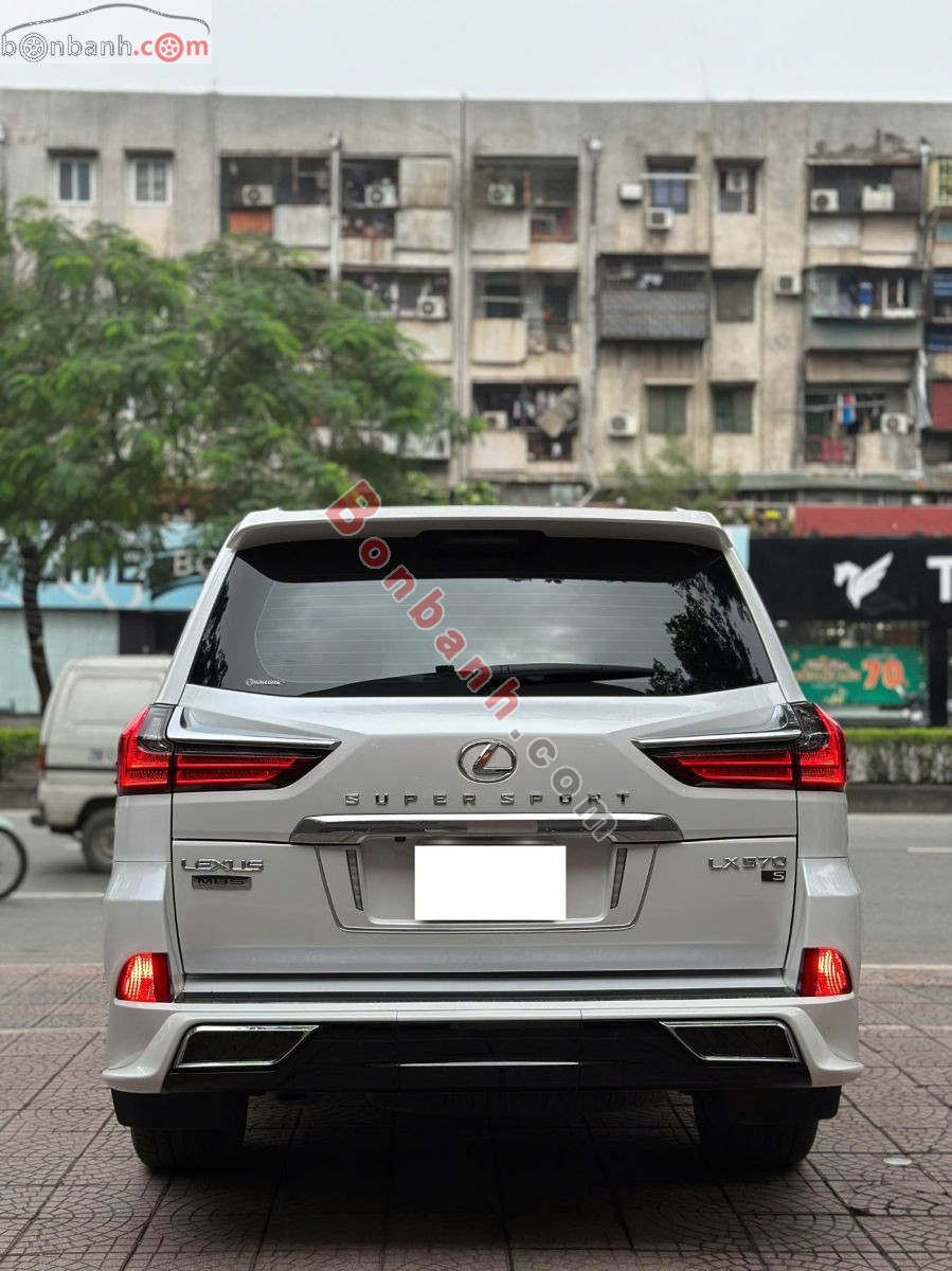 Bán ô tô Lexus LX 570 Super Sport MBS - 2019 - xe cũ