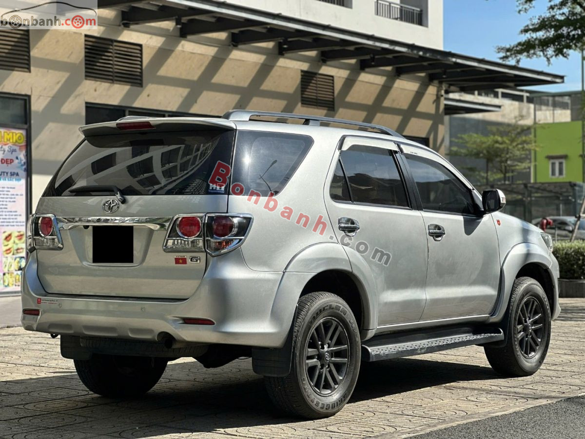 Bán ô tô Toyota Fortuner 2.5G - 2015 - xe cũ