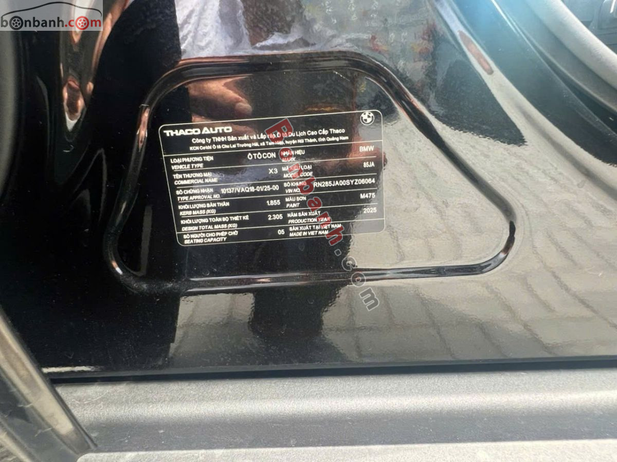 Bán ô tô BMW X3 xDrive20i - 2025 - xe cũ