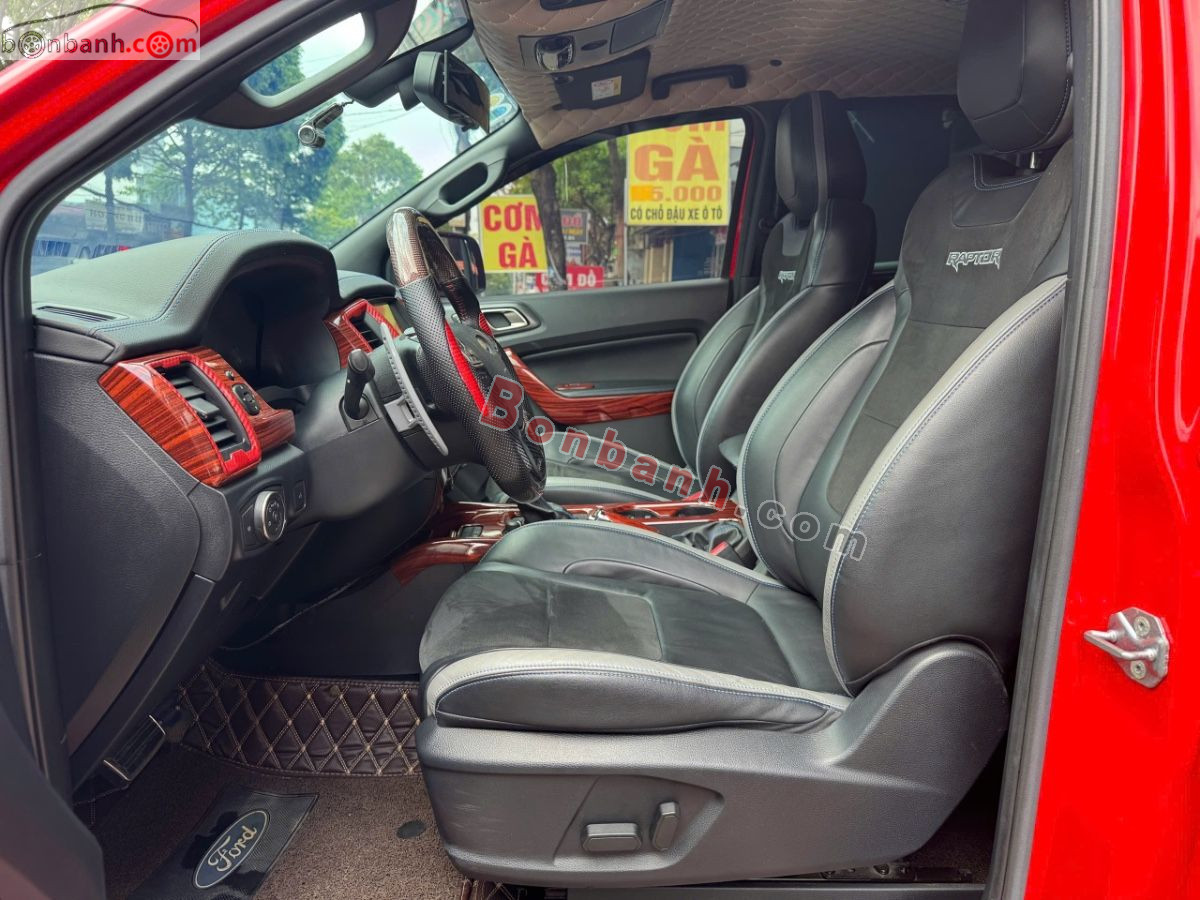 Bán ô tô Ford Ranger Raptor 2.0L 4x4 AT - 2019 - xe cũ