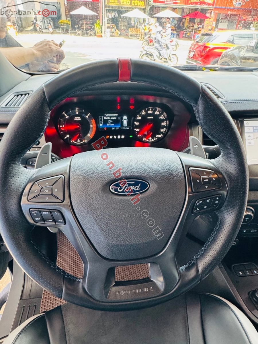 Bán ô tô Ford Ranger Raptor 2.0L 4x4 AT - 2021 - xe cũ