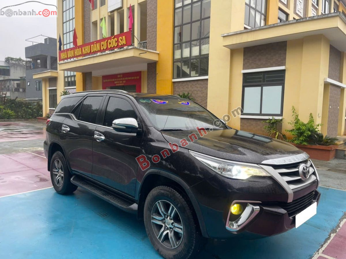 Bán ô tô Toyota Fortuner 2.4G 4x2 MT - 2017 - xe cũ