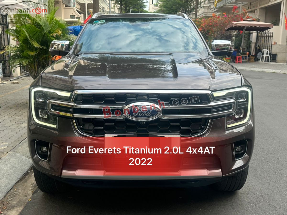 Bán ô tô Ford Everest Titanium Plus 2.0L 4x4 AT - 2022 - xe cũ