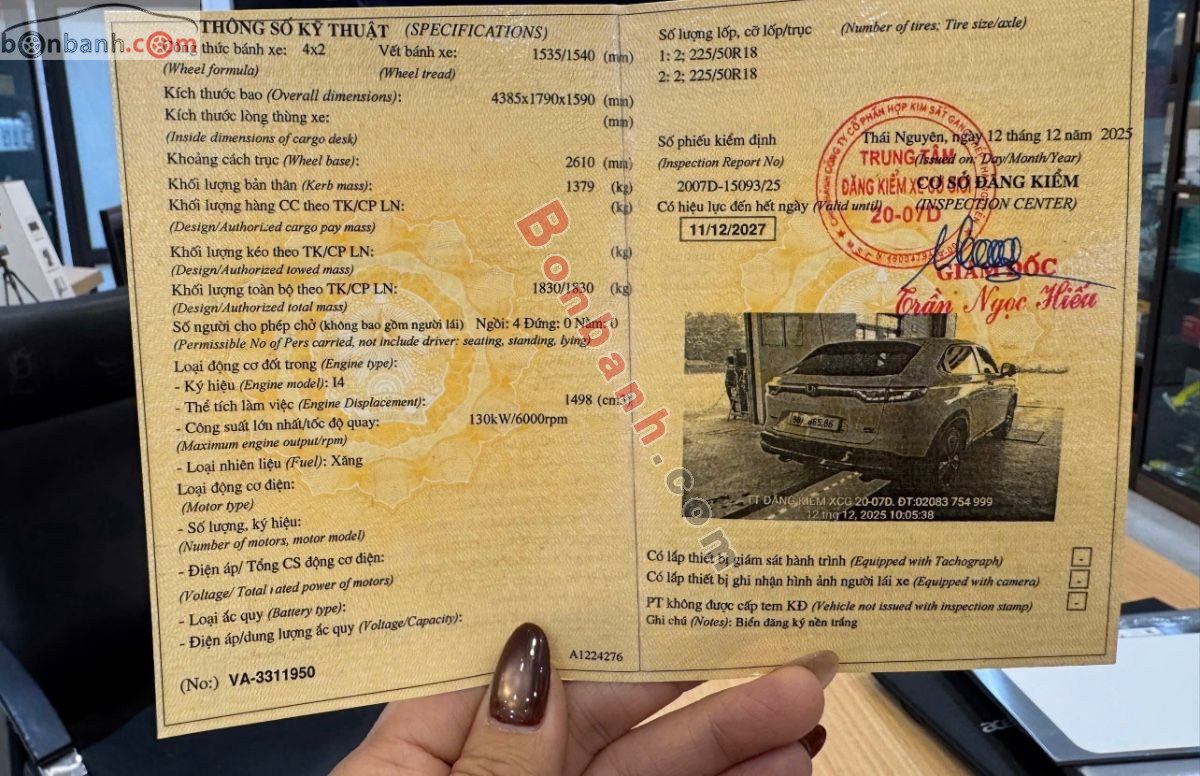 Bán ô tô Honda HRV RS - 2022 - xe cũ