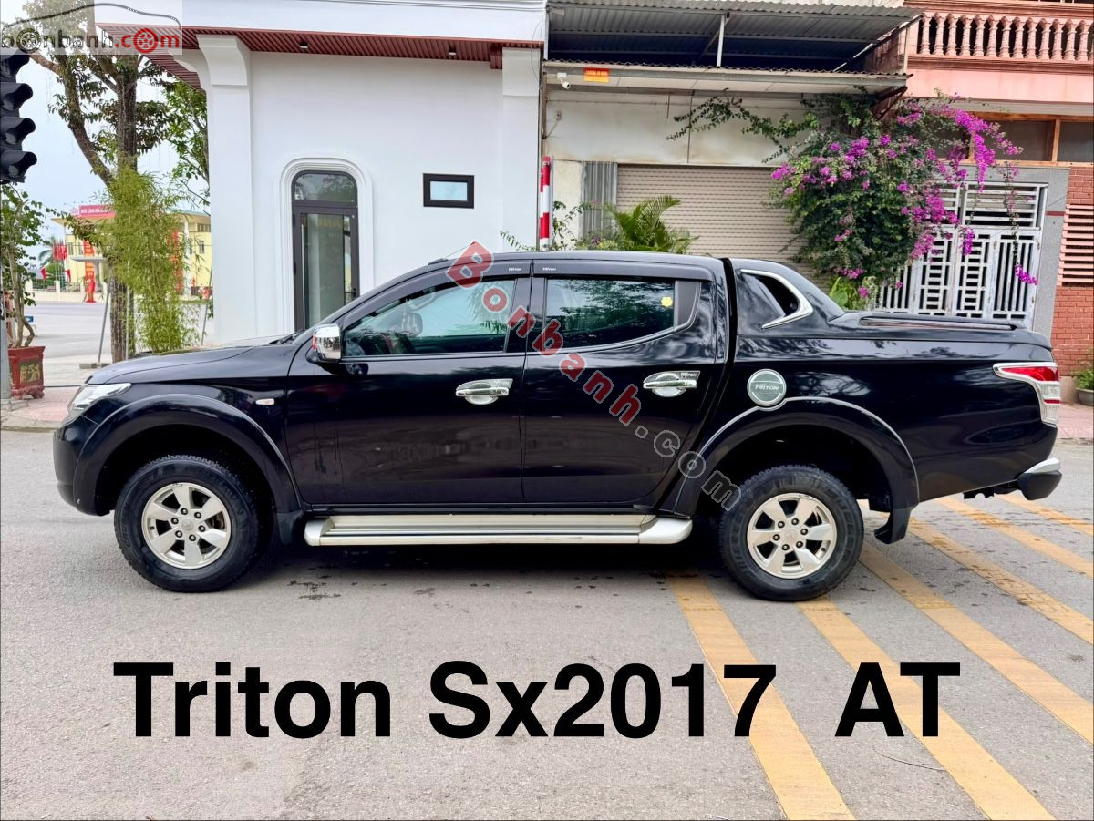 Bán ô tô Mitsubishi Triton 4x2 AT - 2017 - xe cũ