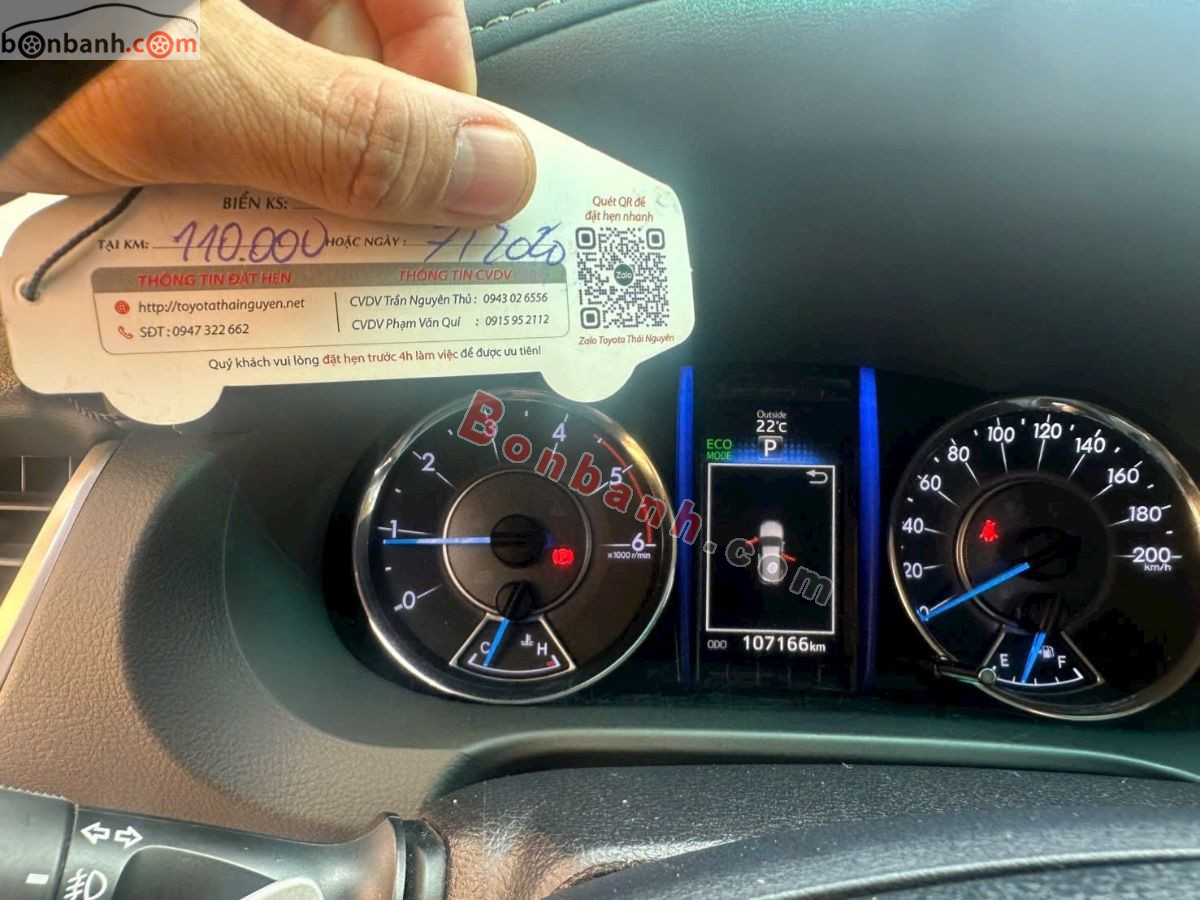 Bán ô tô Toyota Fortuner 2.4G 4x2 AT - 2018 - xe cũ