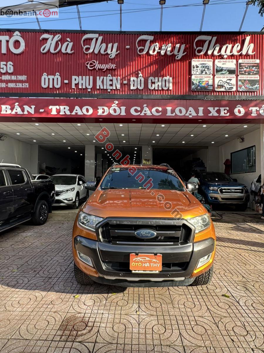 Bán ô tô Ford Ranger Wildtrak 3.2L 4x4 AT - 2016 - xe cũ