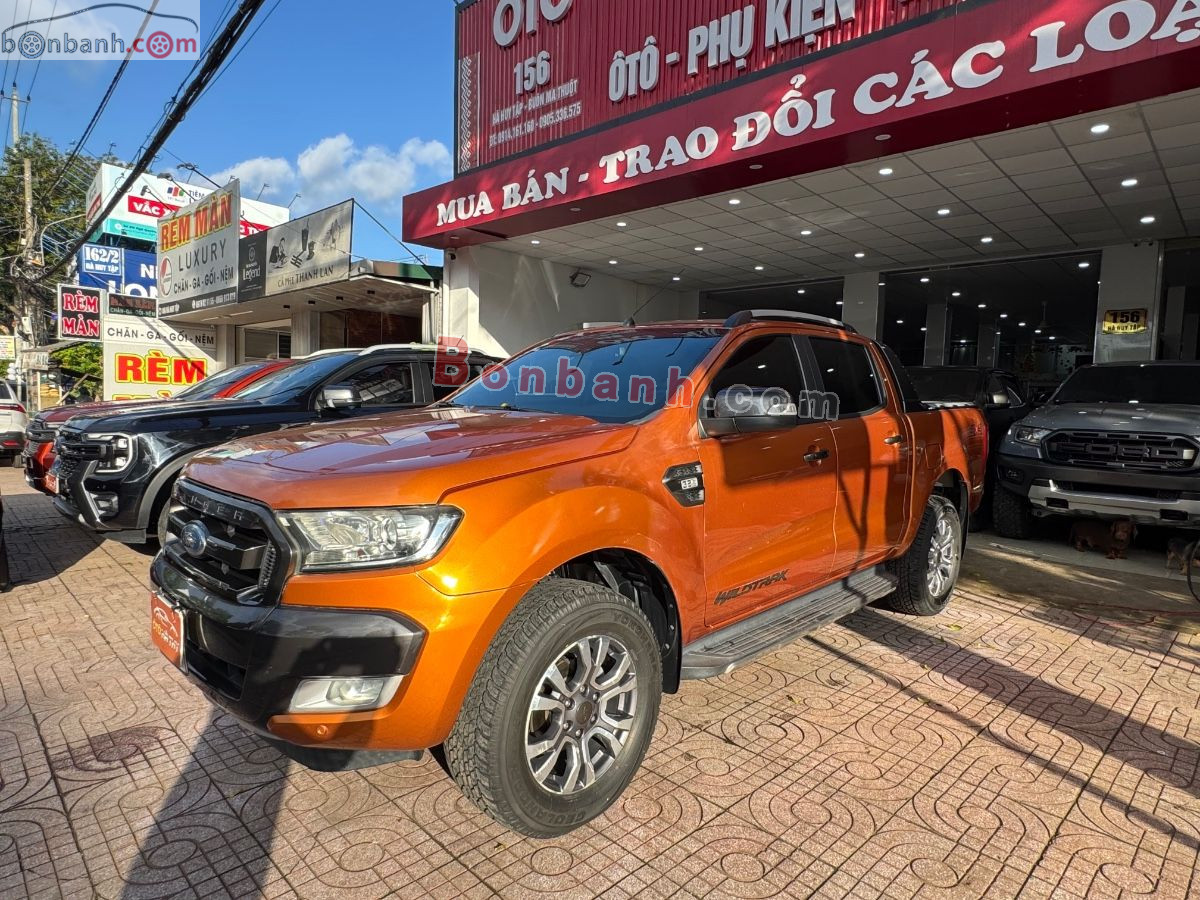 Bán ô tô Ford Ranger Wildtrak 3.2L 4x4 AT - 2016 - xe cũ